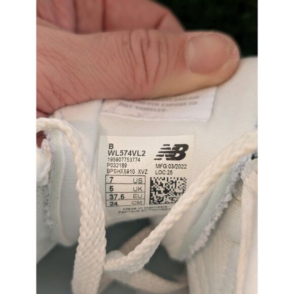 Women's New Balance 574V2 (NB) Nimbus Cloud Summer Fog Running Sneakers Size 7 - Picture 15 of 15